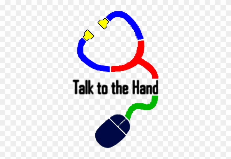 Get Your Computer Talking To The Hand Clipart