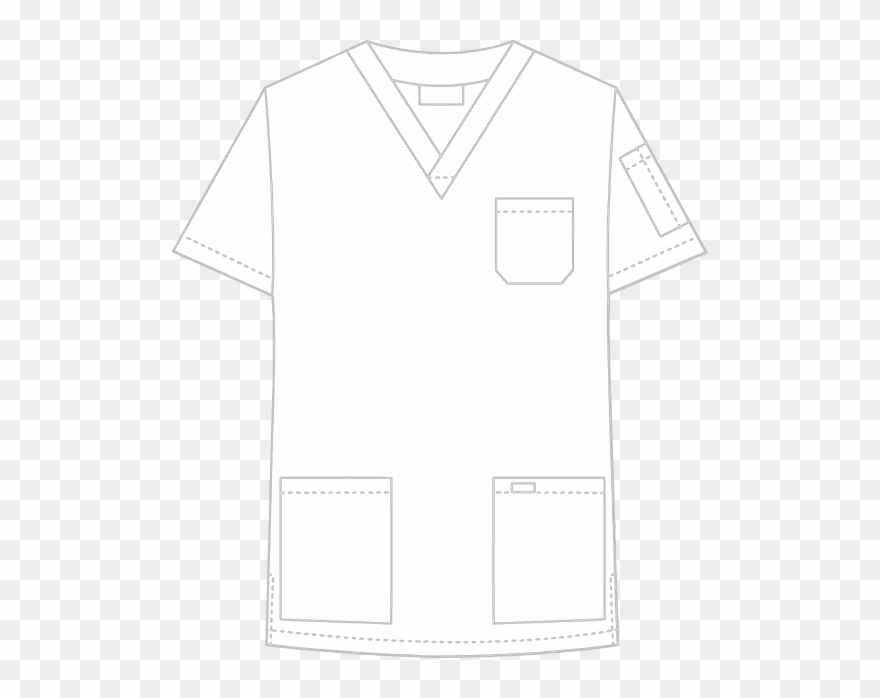 Scrub Top Clipart