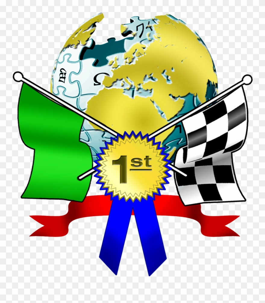 The Grand Prize For The Winner Of A Geography Race Clipart