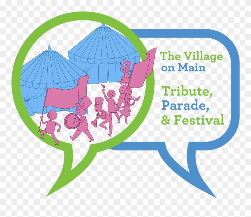 Parade & Festival In Tribute To Veterans & Those Who Clipart