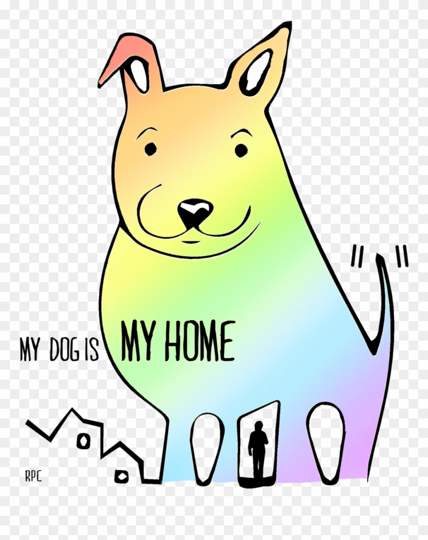 Dog Is My Home Has Always Asked Itself, It's Supporters, Clipart (2428677) PinClipart