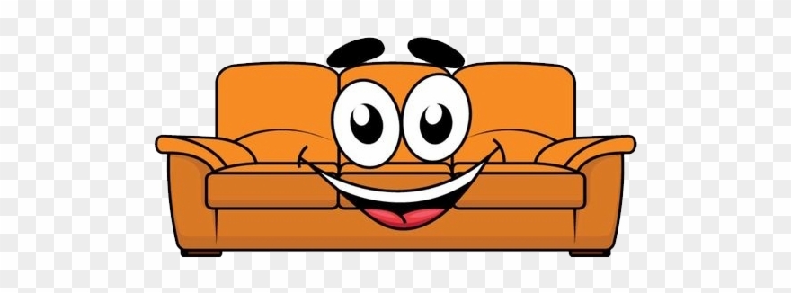 Furniture Couch Illustration Lovely Sofa Clipart