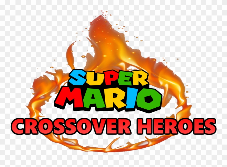Super Mario Crossover Heroes Clipart