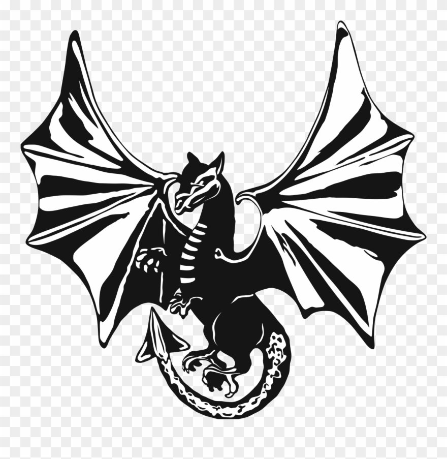 Dragon Drone Training Clipart