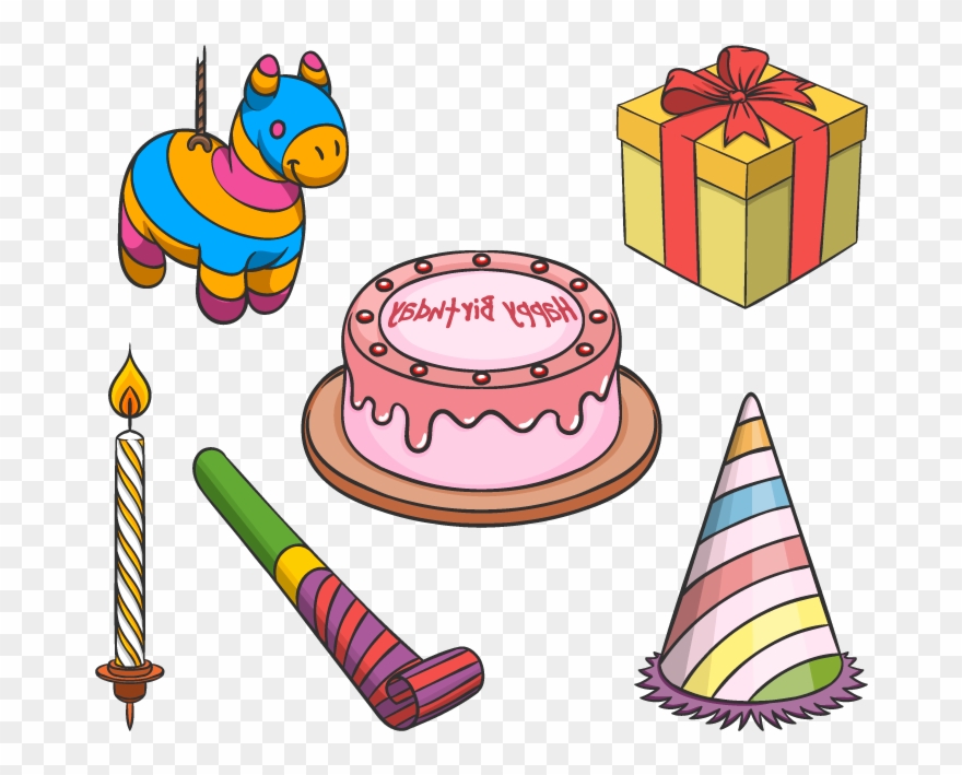Gift Items For Birthday Bqdd Birthday T Clip Art Vector - Png Download