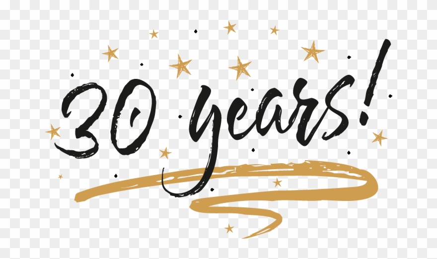 To 30 Years Clipart