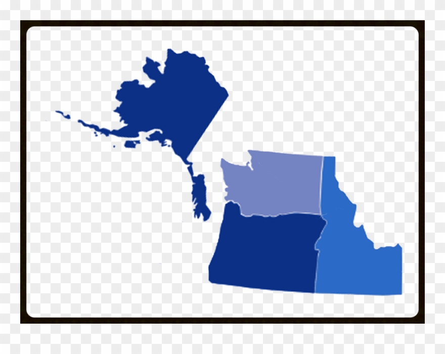 Nw Region Map Clipart