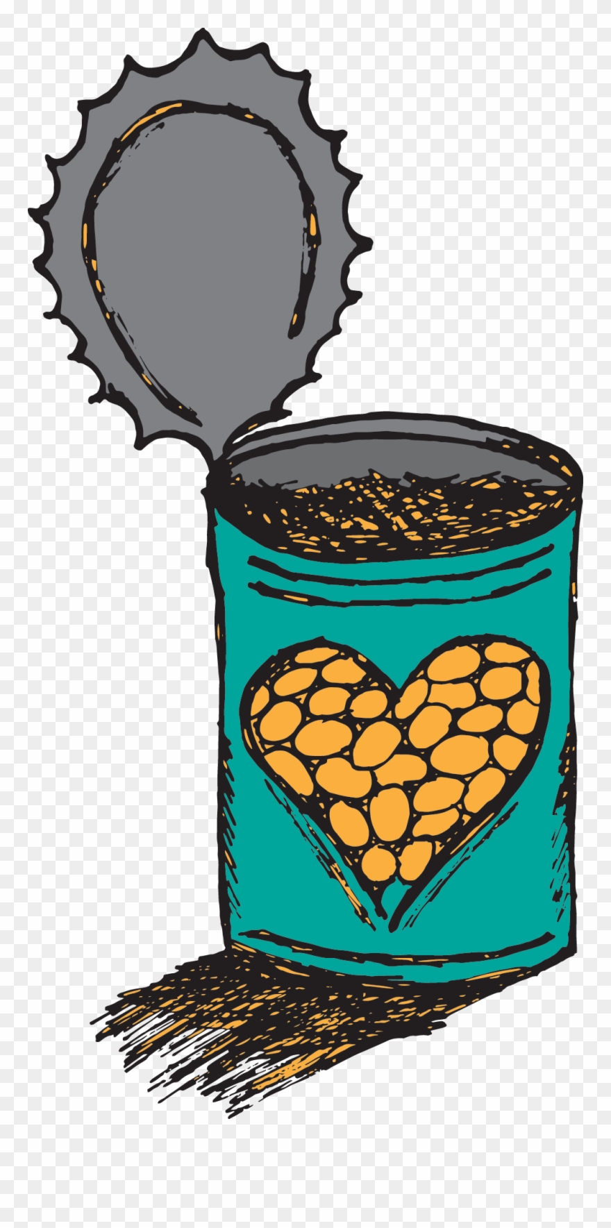 Beans Clipart Canned - Png Download