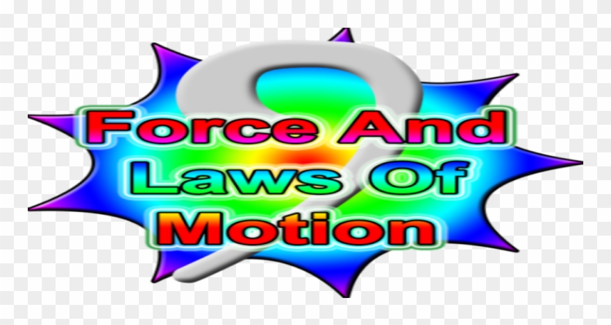 Force And Motion Clip Art - Png Download
