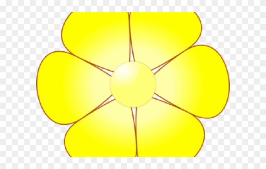 Buttercup Clipart Flower Head - Png Download