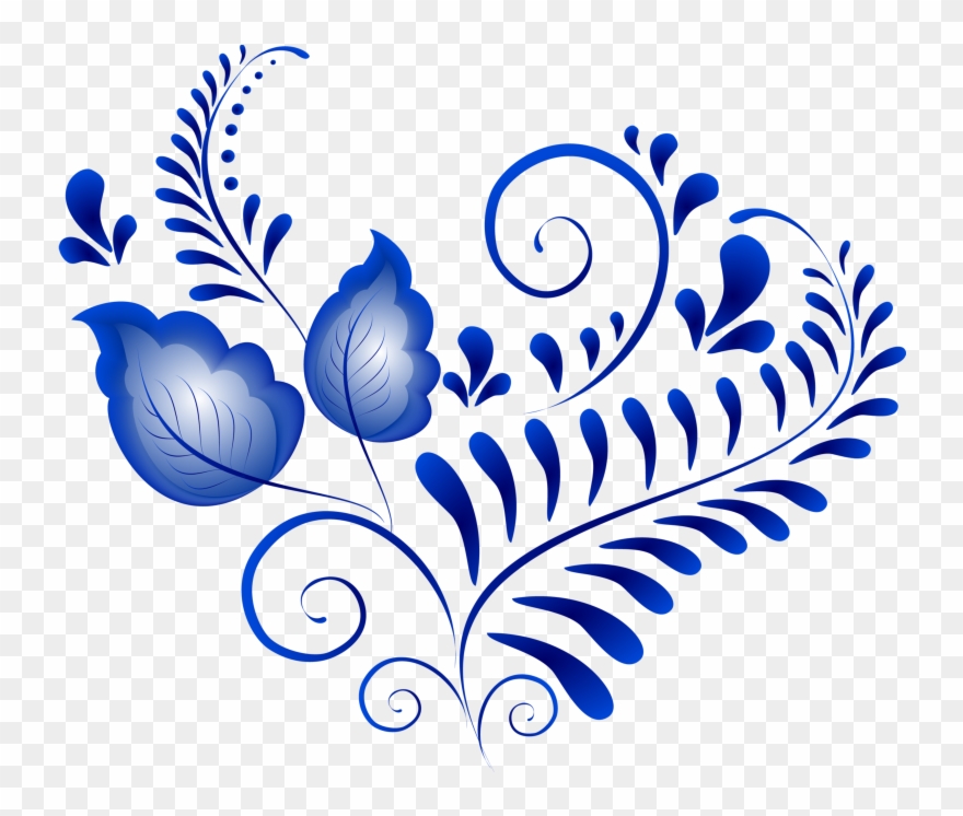 Folk Art Zhostovo, Zhostovo Style, Gzhel,khokhloma, Clipart