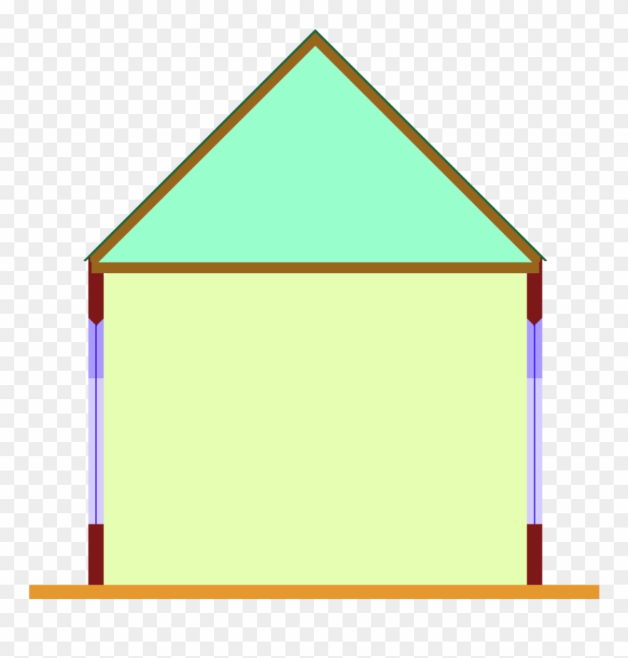 Aisleless Church, Horizontal Ceiling Clipart
