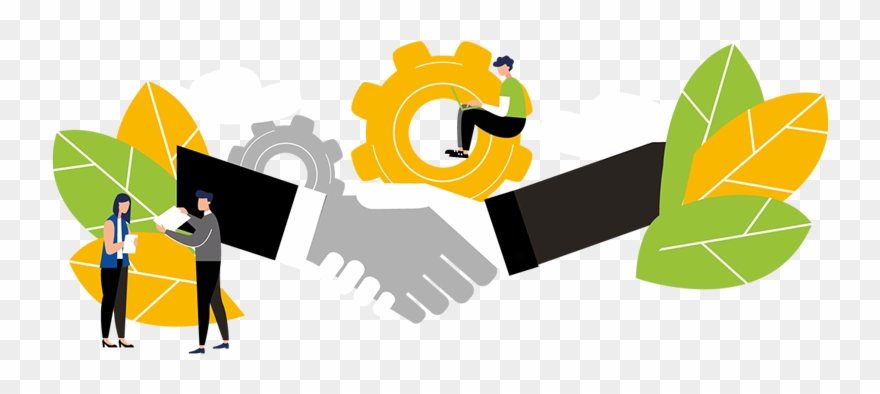 Accelerating Success Through Partnerships Clipart