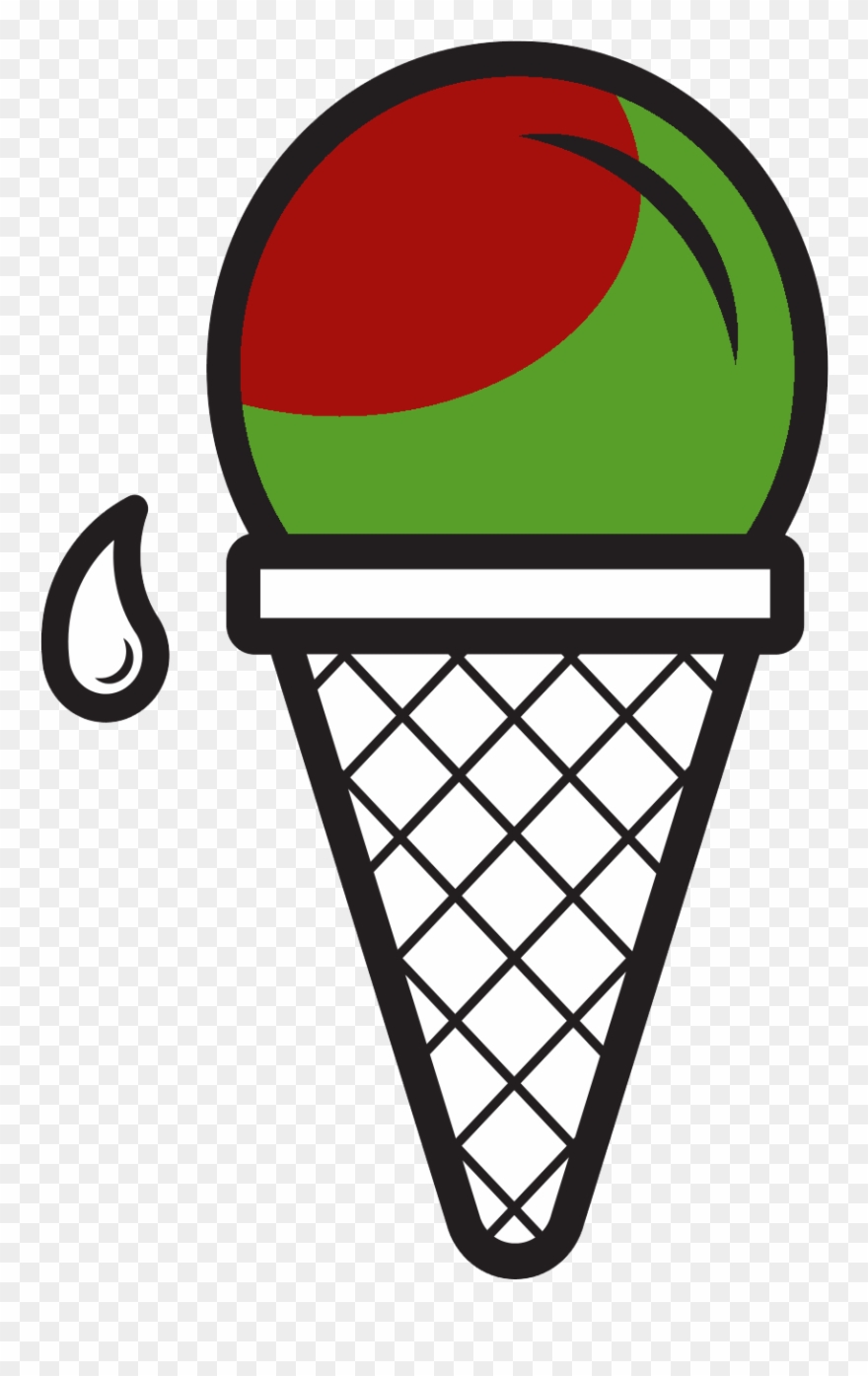 Strawberry & Mint Clipart