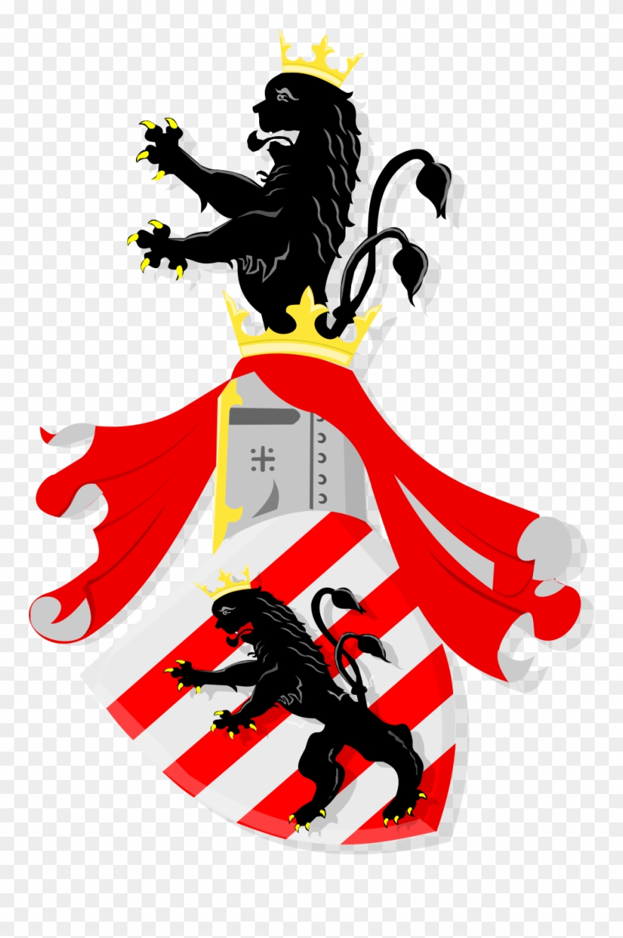 Coat Of Arms Of Family Van Hoensbroeck Clipart