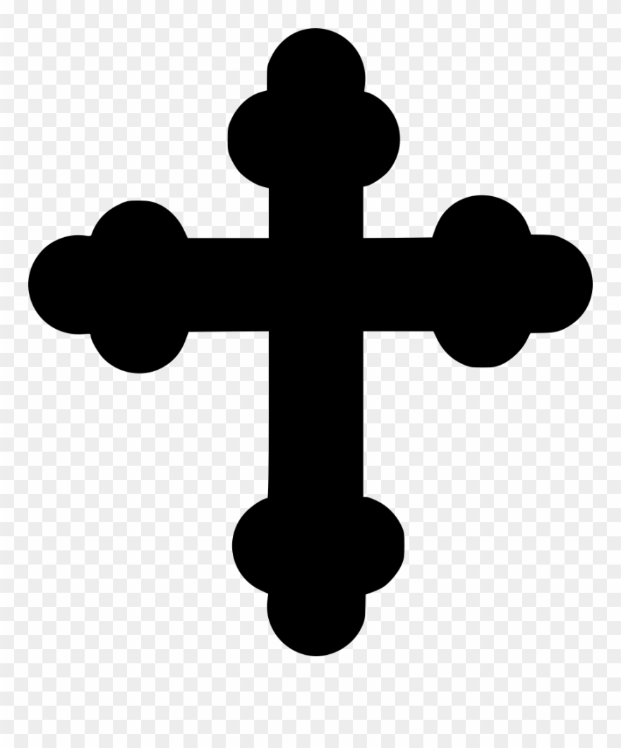 Orthodox Cross Comments Clipart