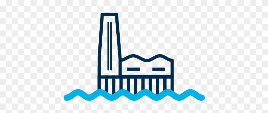Drainage Areas And Pumping Stations In The Philippines Clipart