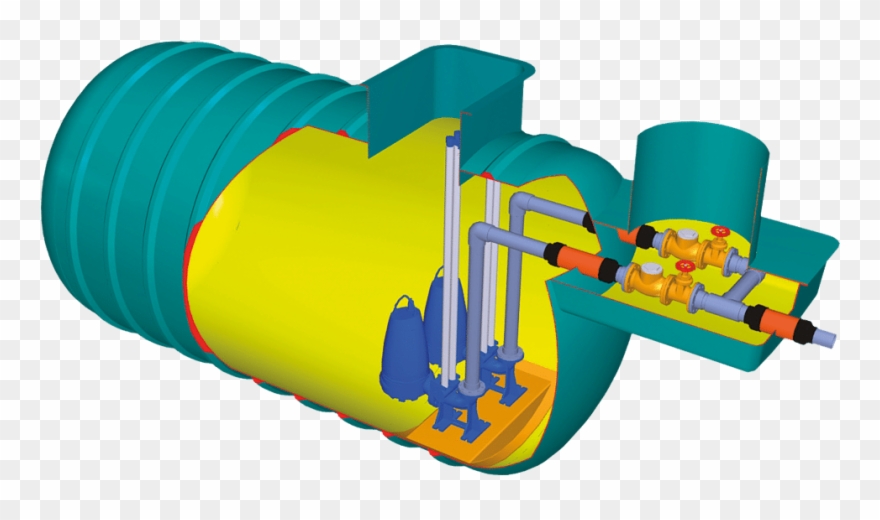Spel Package Pumping Station Clipart