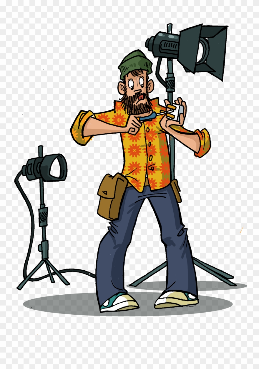 Film Technician For Corporate Video Clipart