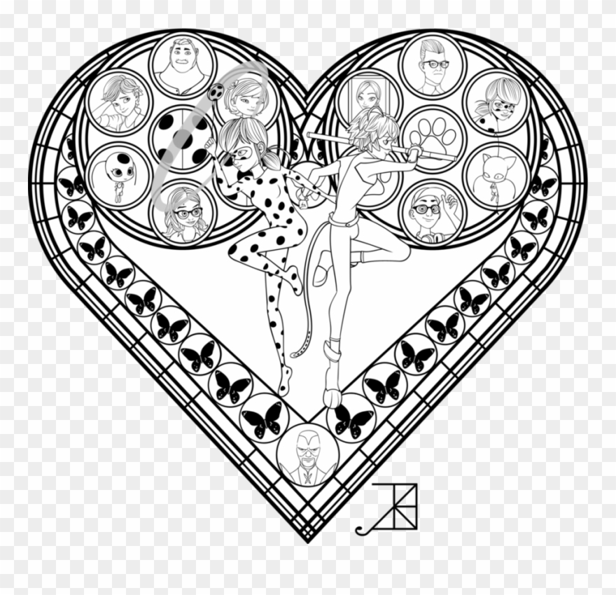 Window Stained Glass Line Art Coloring Book Drawing Clipart