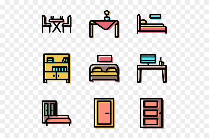 Furniture Set Clipart