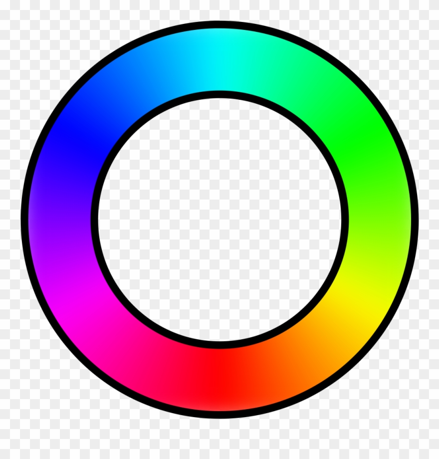 A Color Wheel Or Colour Circle Is An Abstract Illustrative Clipart