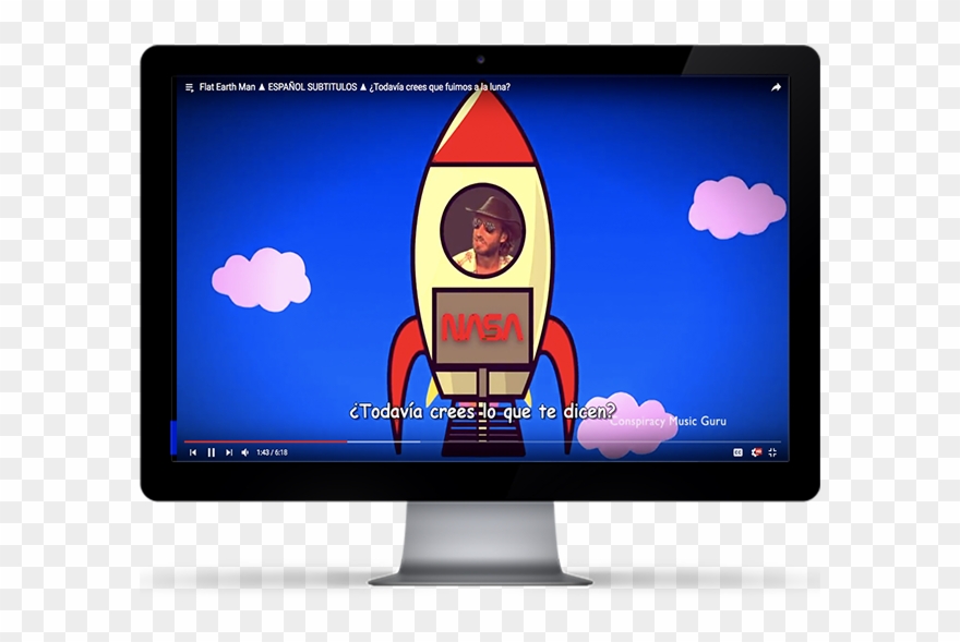 ¿todavía Crees Que Fuimos A La Luna Reycomplot Clipart