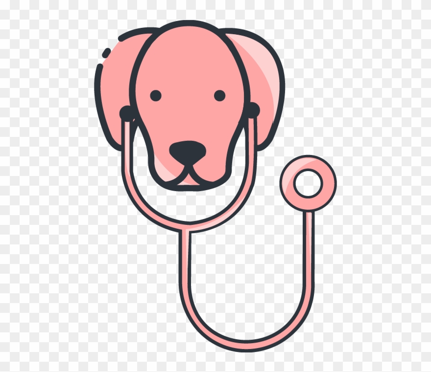 A Dog With A Stethoscope Clipart