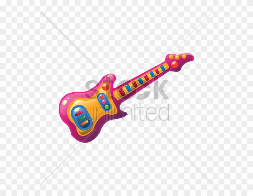 Clip Art Clipart Electric Guitar Clip Art - Png Download