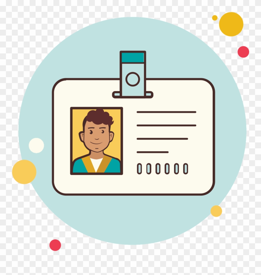 Id Male Student Icon Clipart