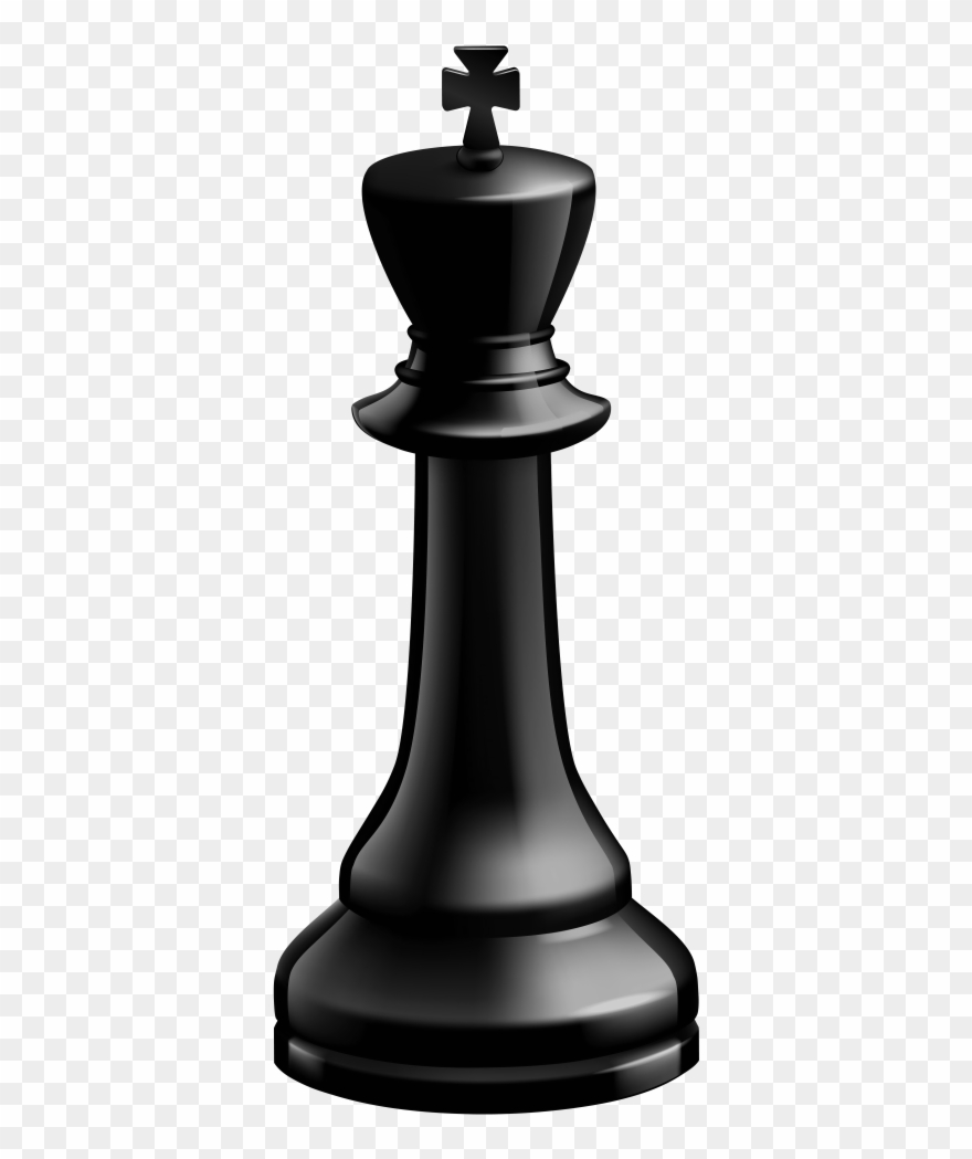 King Black Chess Piece Clipart