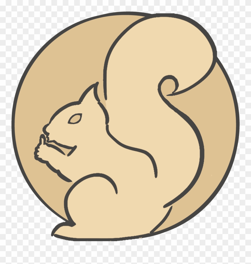 Secret Squirrel Supplies Logo Clipart