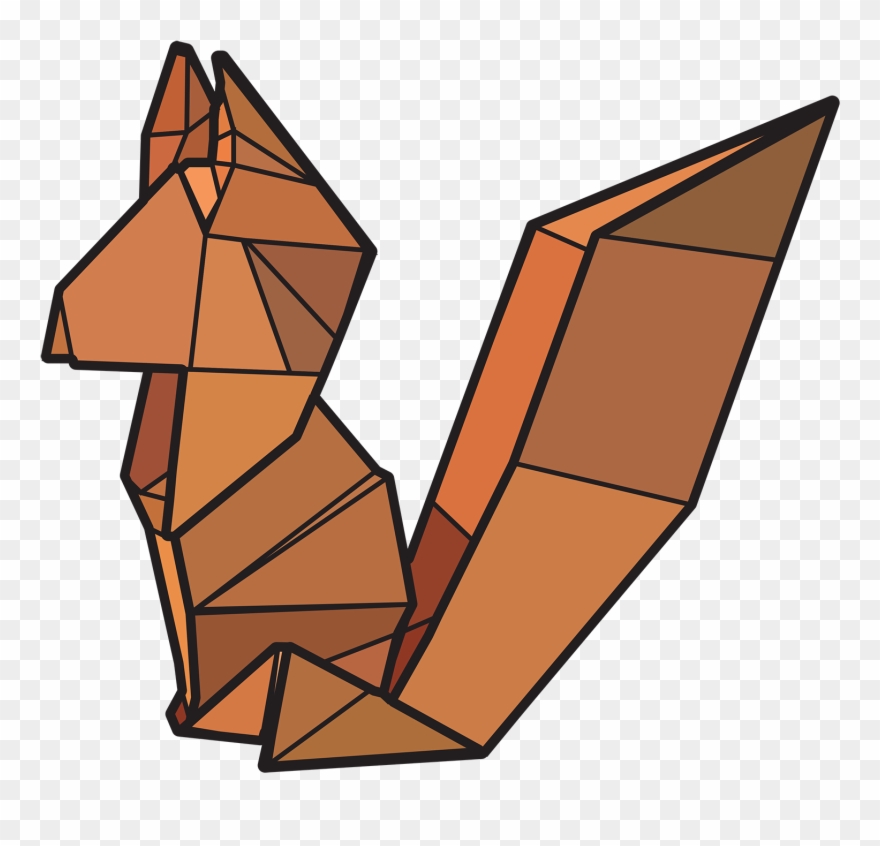 Paper Voice, Oragami, Web, Graphic, Logo, Branding, Clipart