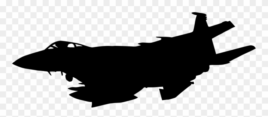 Figther Silhouette Png Free Clipart