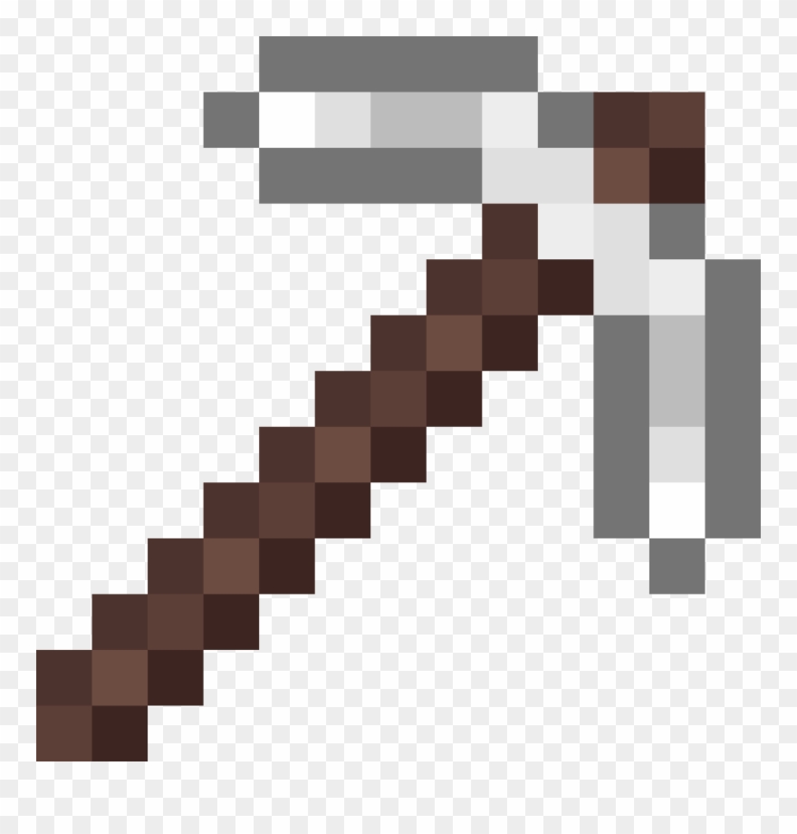 Minecraft Pickaxe Clipart