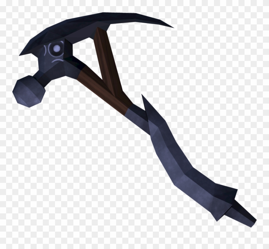 The Mithril Pickaxe Is A Pickaxe Stronger Than The Clipart