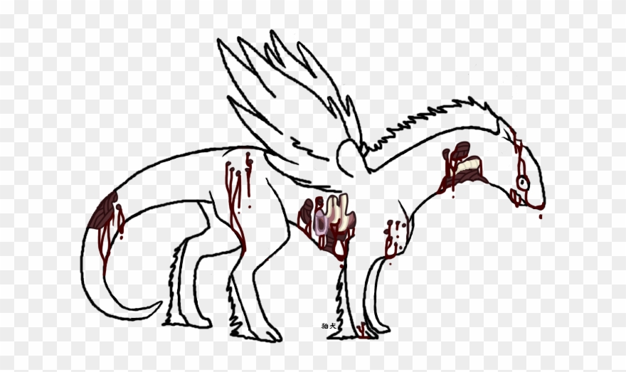 Bloody Mess Female / Male Clipart
