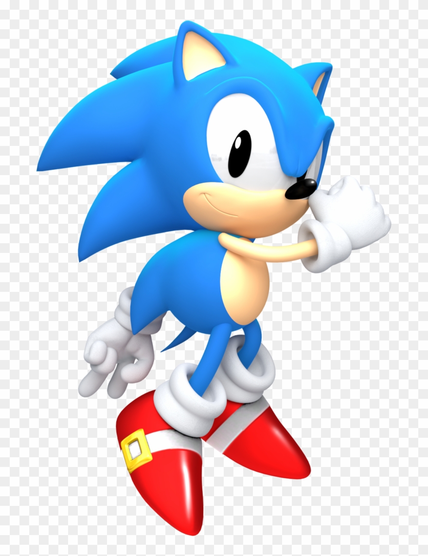 Classic Sonic Render By Jaysonjeanchannel Sonic Mania, Clipart