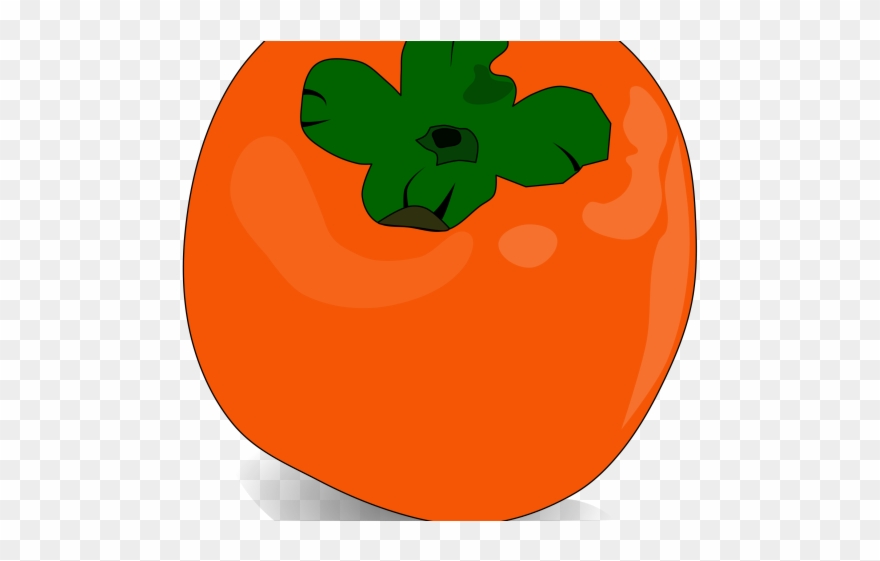 Persimmon Clipart Cartoon - Png Download