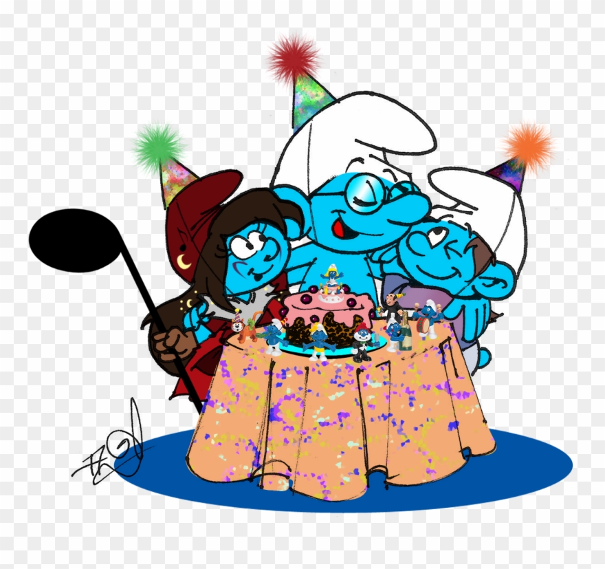 Happysmurfday, Teensmurffreak Clipart
