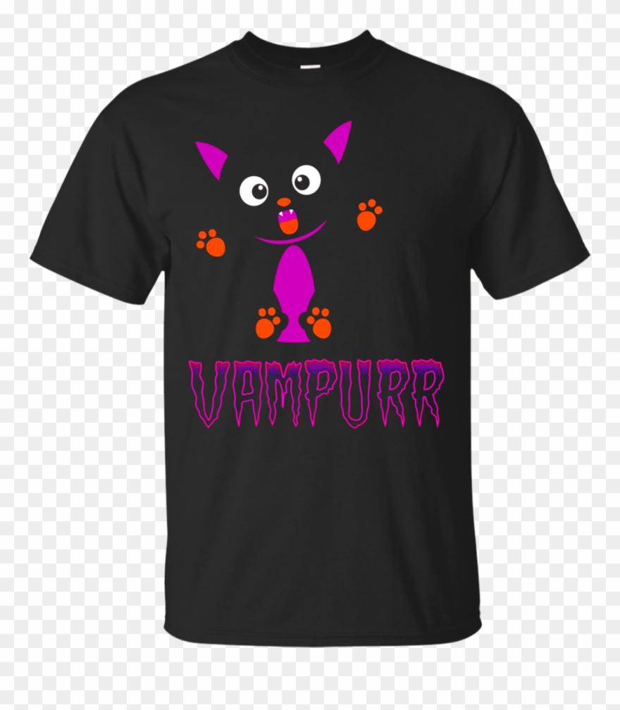 Vampurr Cute Scaredy Cat Tshirt Vampire Kitty Best Clipart