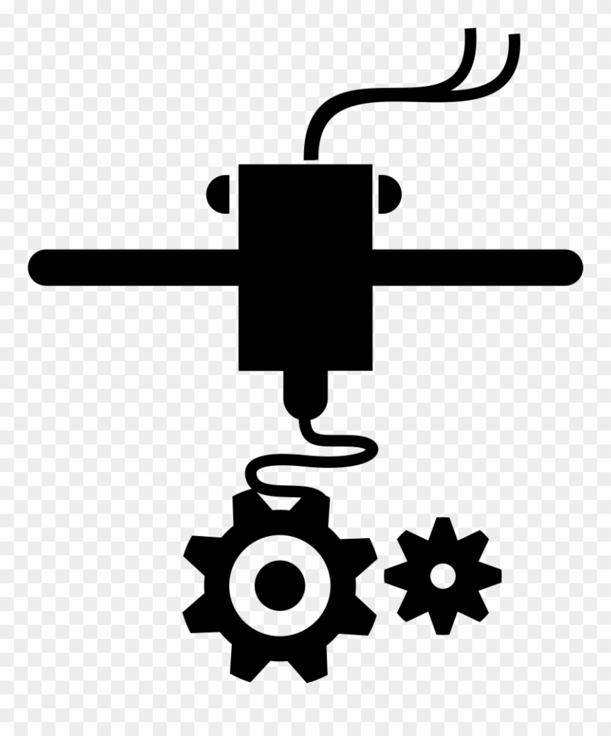 3d Printer Settings Symbol Comments Clipart
