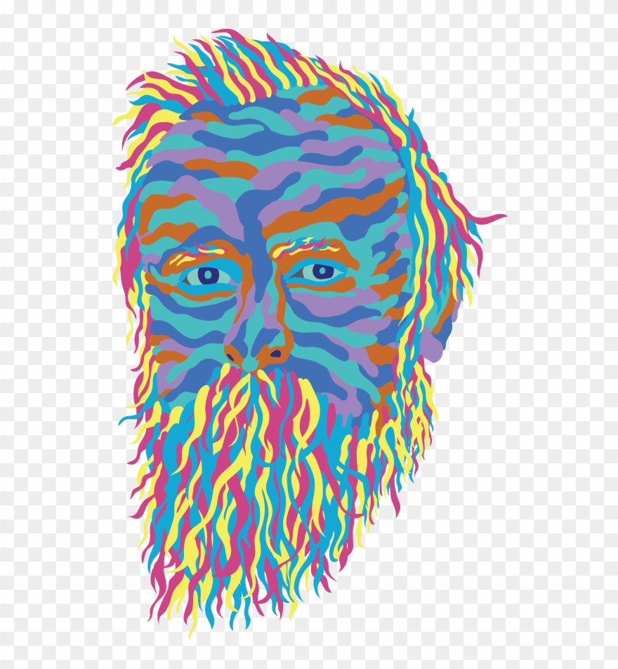 But This Image Reminded Me Of A Hippie Or Homeless Clipart