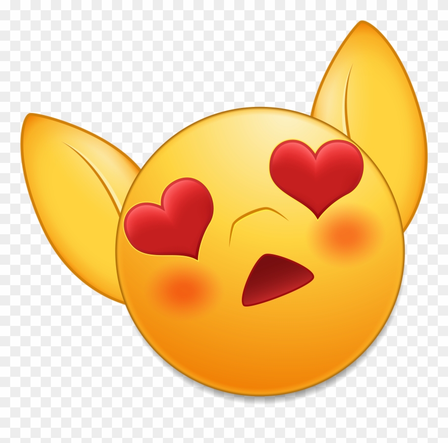 An-m, Blushing, Emoji, Head, Heart, Heart Eyes, Open Clipart