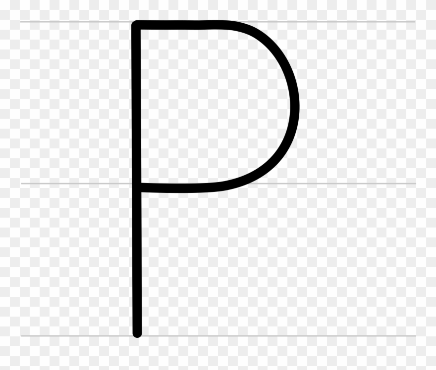 Vector Royalty Free Library File Not Latin Letter P Clipart