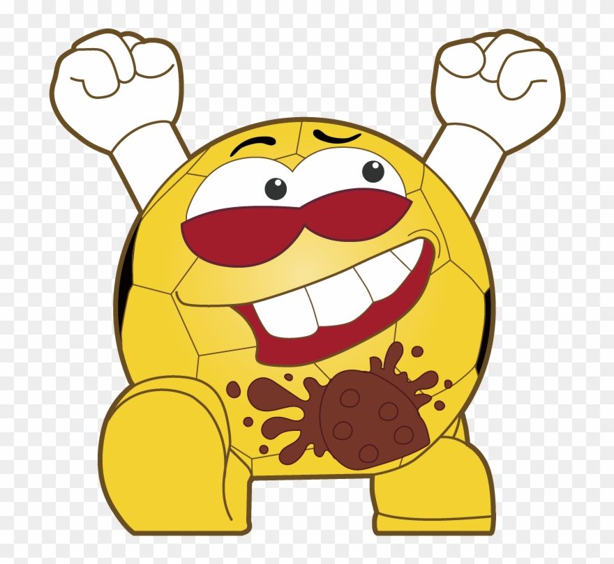 Dirty Soccer Ball Smashers Clipart