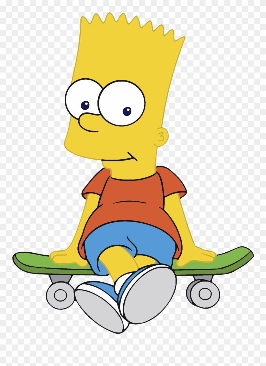 Bart Simpson In Phineas And Ferbmilo Murphys Law Style Clipart