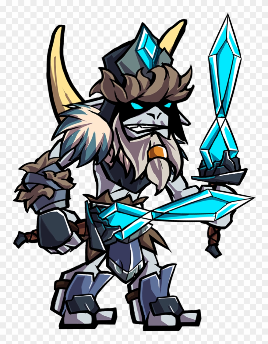 Tundra Goblin Warlord Clipart