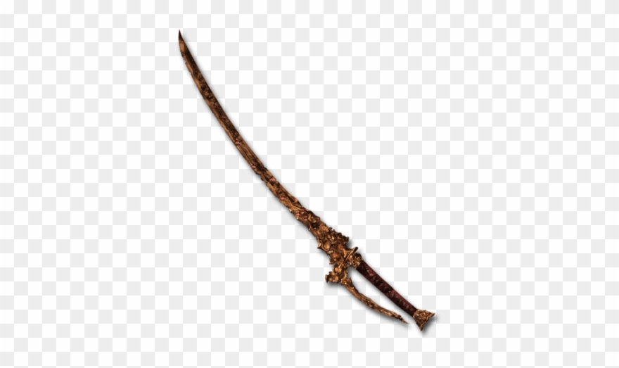 Drawn Katana Rusty Clipart