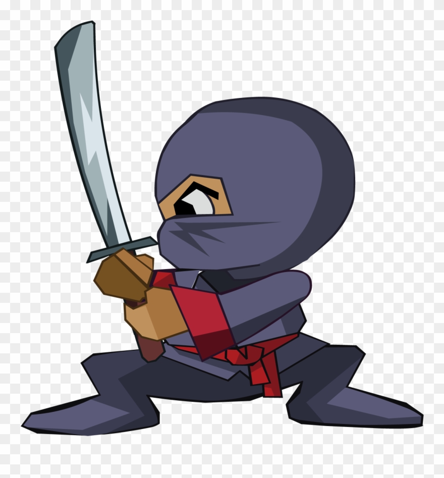 Cartoon Illustration Take The Knife Clipart